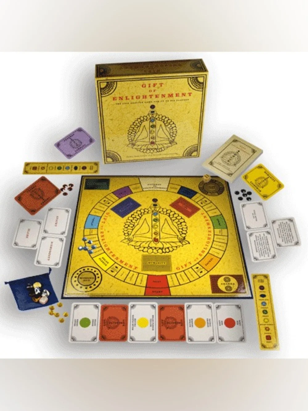 NWOT Chakra Board Game:Gift Of Enlightenment by Veritas. Deep Social Connections - Picture 1 of 7